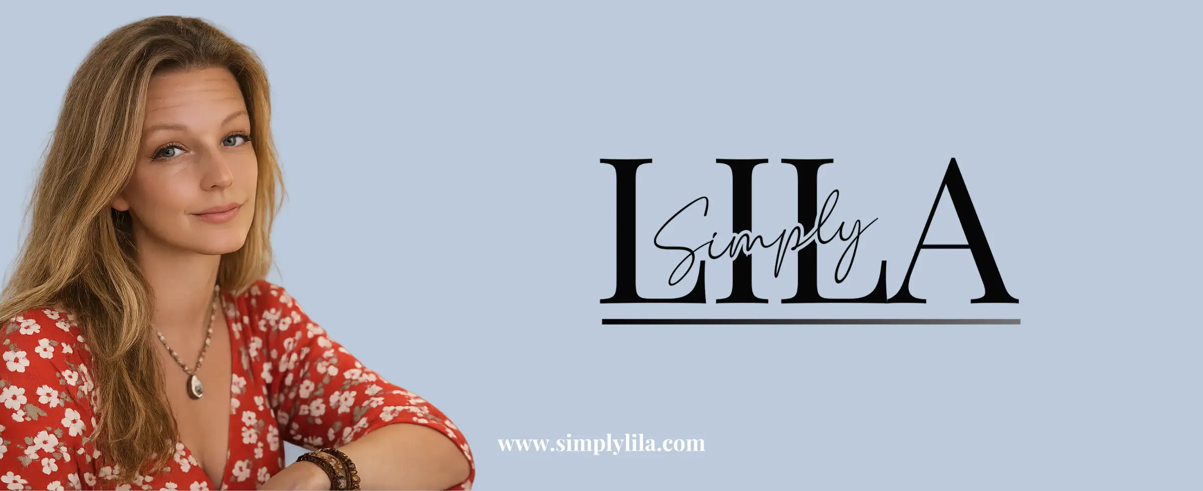 Portrait of Lila, founder of a natural wellness blog, simplylila.com featured on disclosure page header